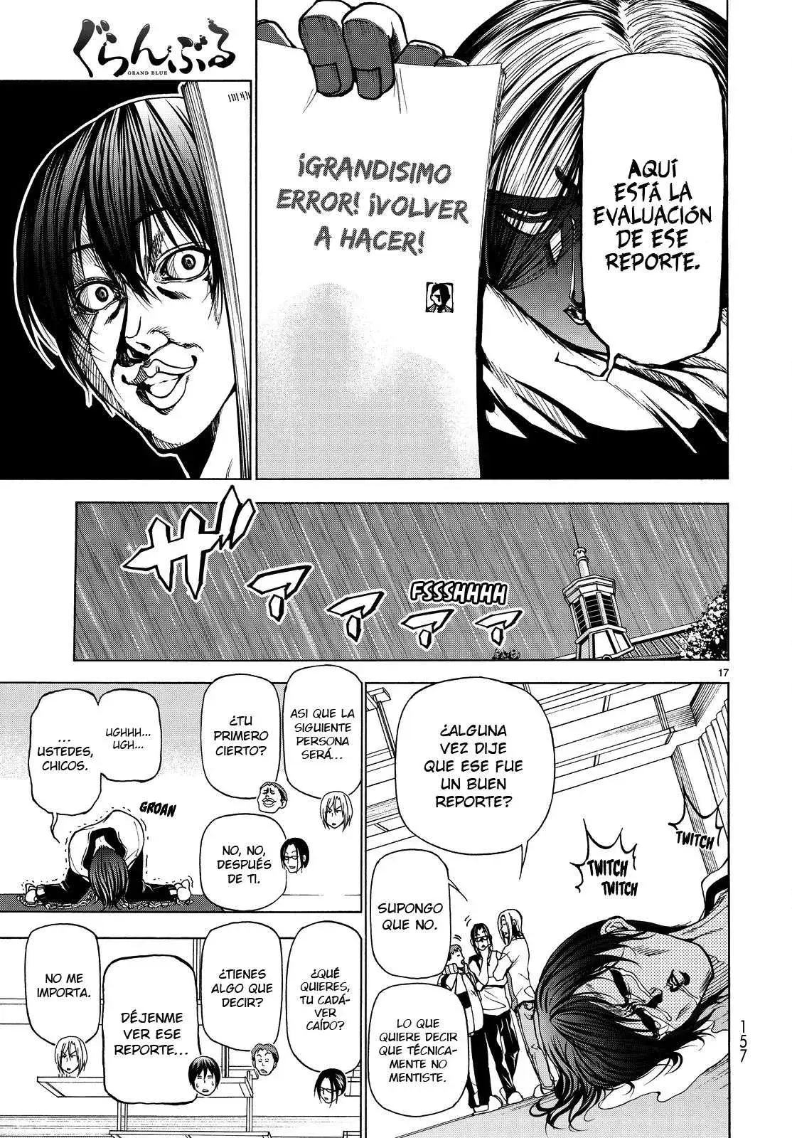 Página 18 — Grand Blue Capítulo 32