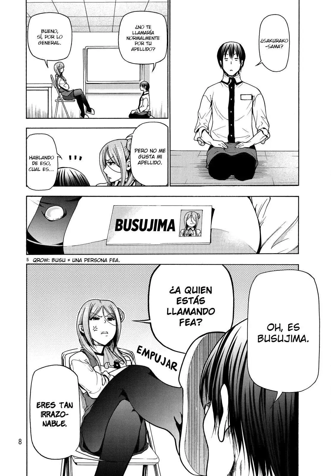 Página 7 — Grand Blue Capítulo 34