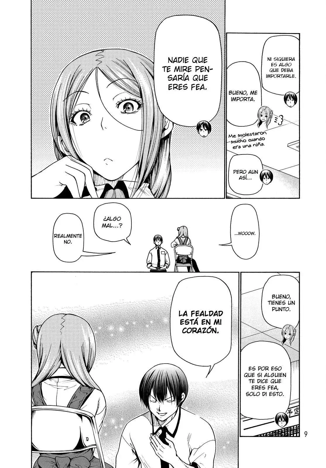 Página 8 — Grand Blue Capítulo 34
