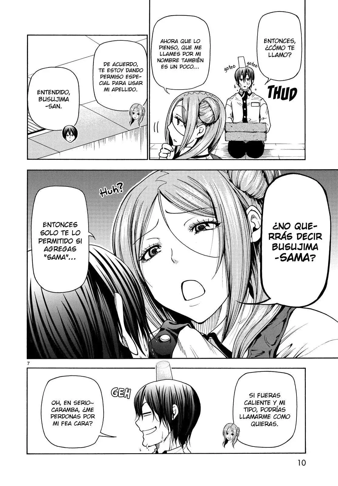 Página 9 — Grand Blue Capítulo 34