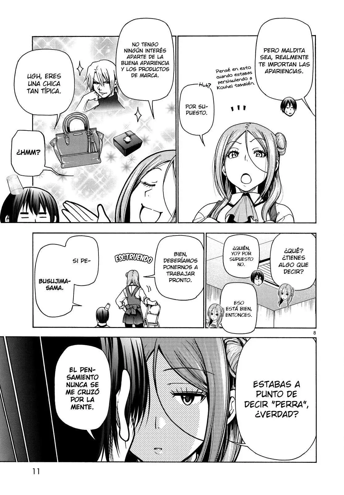 Página 10 — Grand Blue Capítulo 34