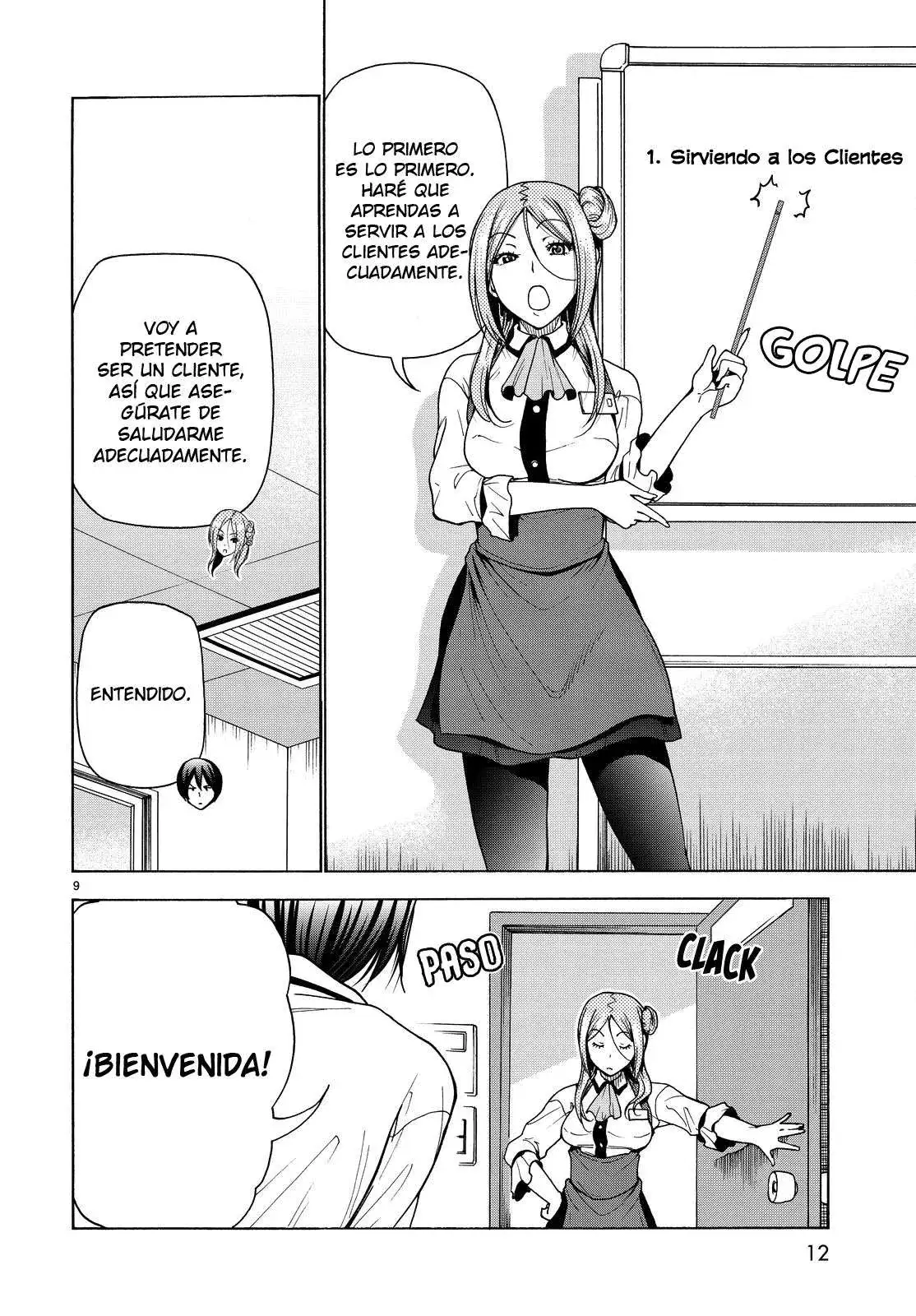 Página 11 — Grand Blue Capítulo 34