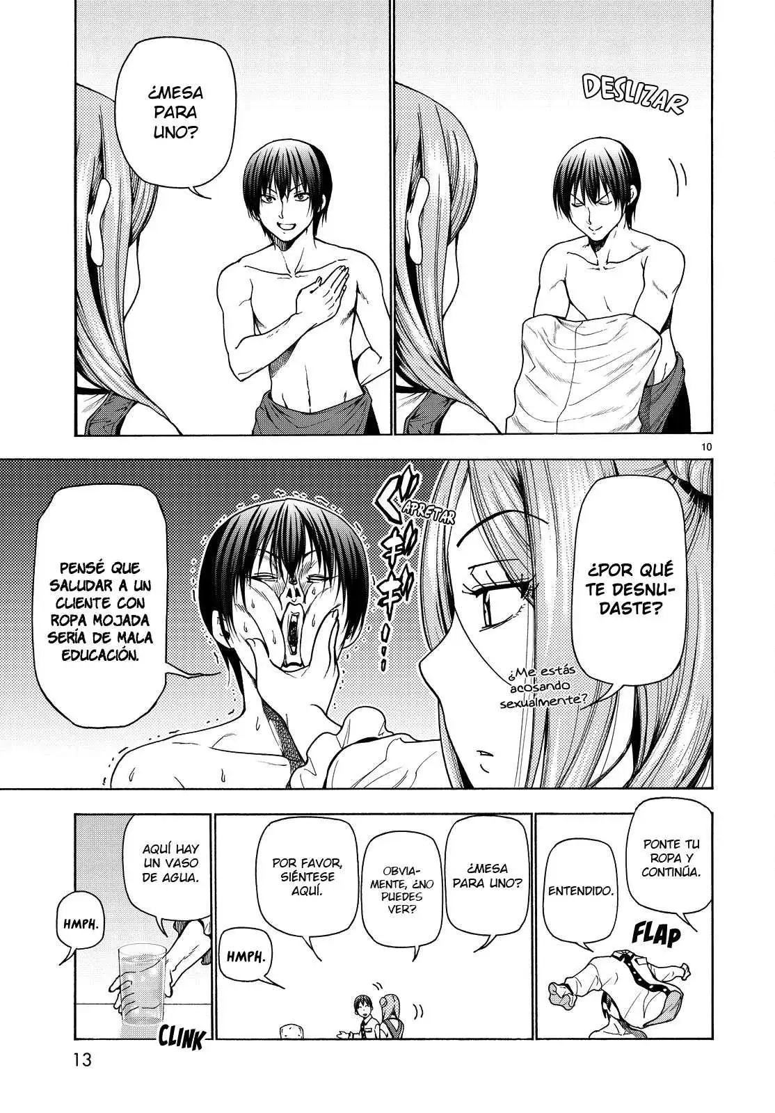 Página 12 — Grand Blue Capítulo 34