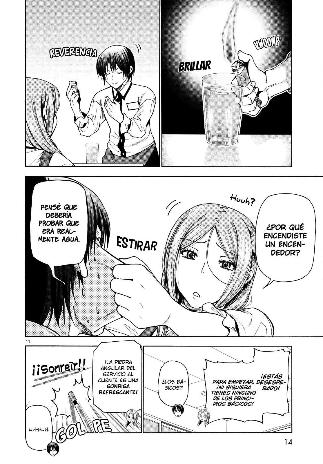 Página 13 — Grand Blue Capítulo 34