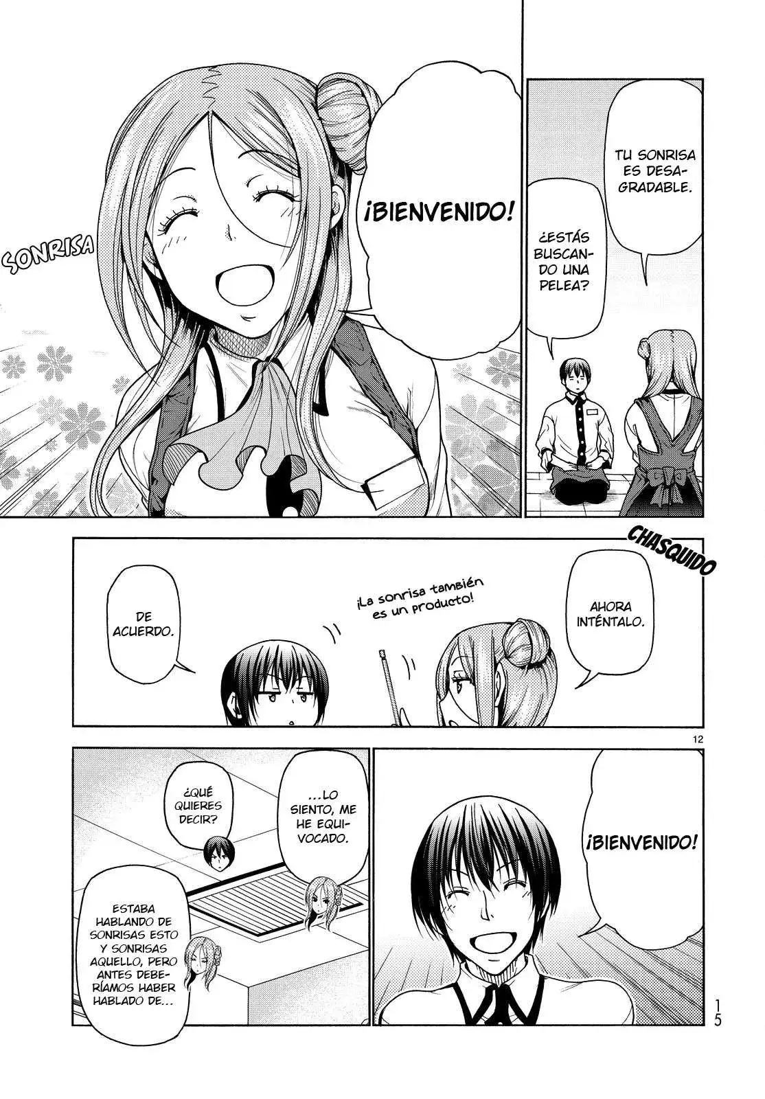 Página 14 — Grand Blue Capítulo 34