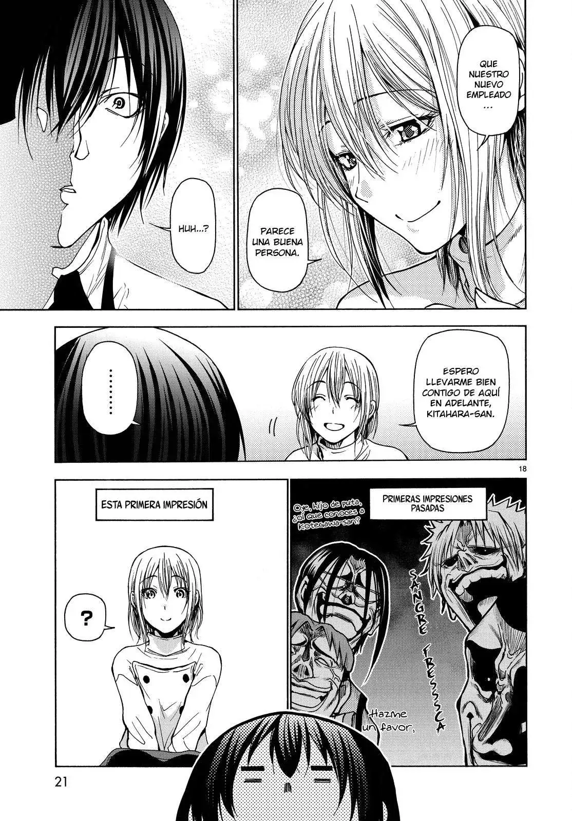 Página 20 — Grand Blue Capítulo 34