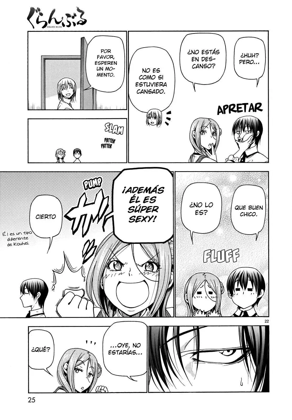 Página 24 — Grand Blue Capítulo 34