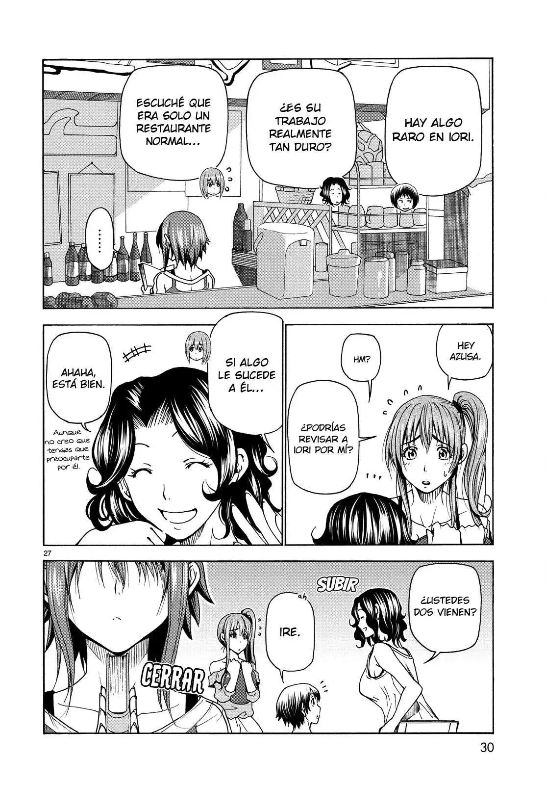Página 29 — Grand Blue Capítulo 34