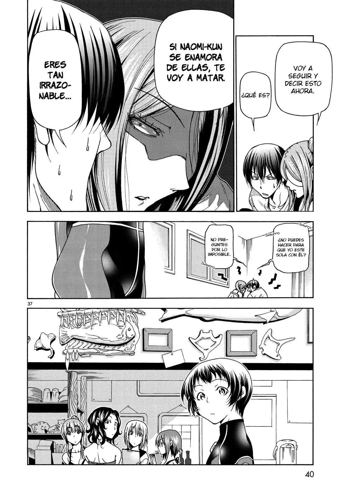 Página 39 — Grand Blue Capítulo 34