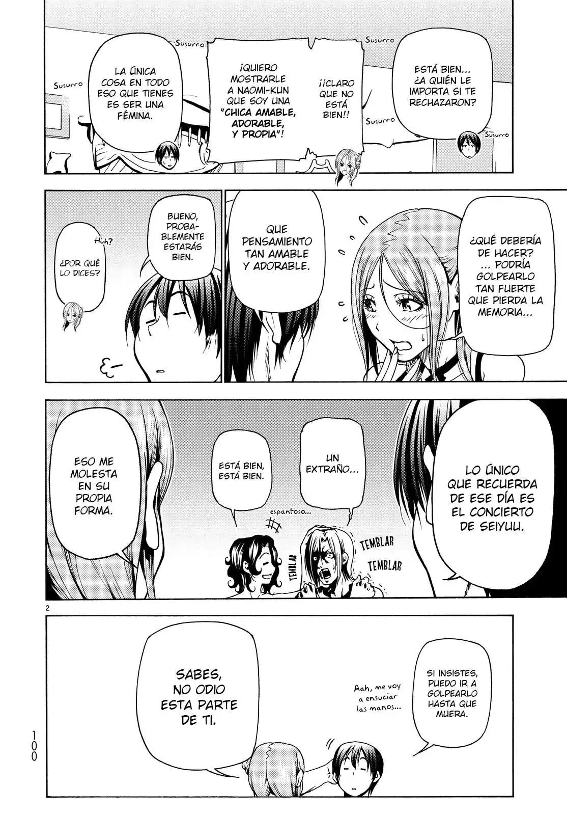 Página 3 — Grand Blue Capítulo 35