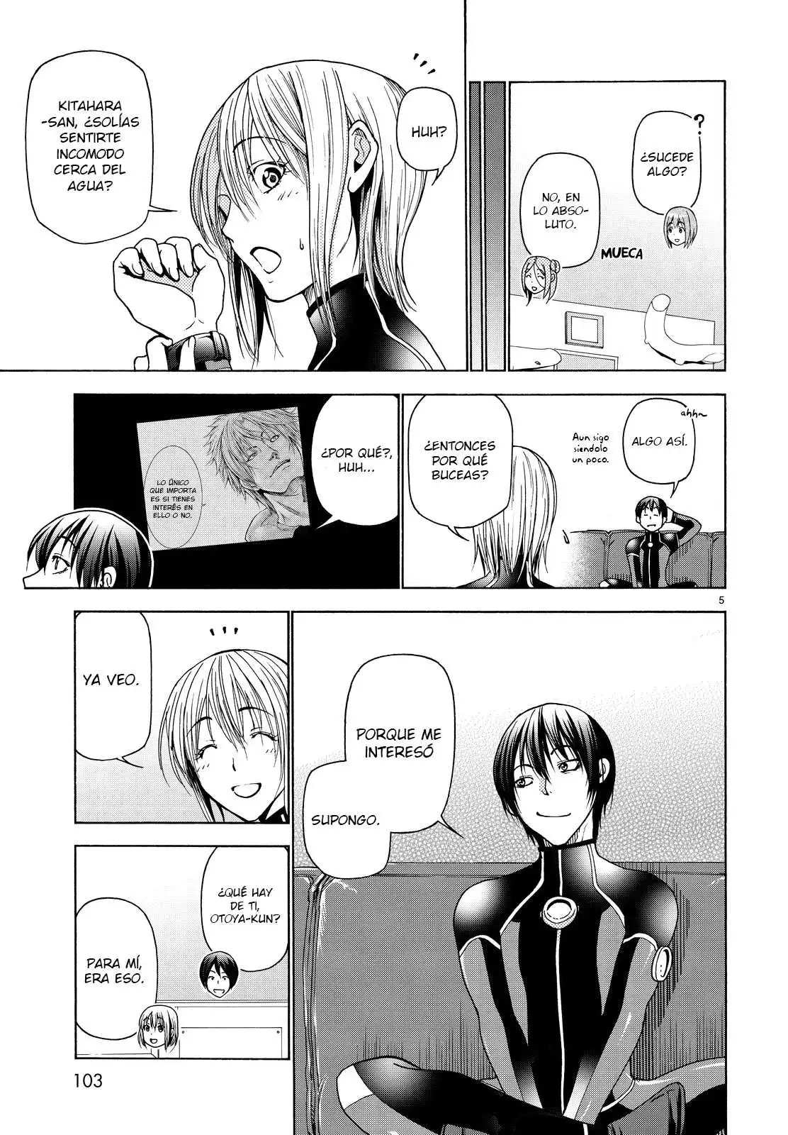 Página 6 — Grand Blue Capítulo 35