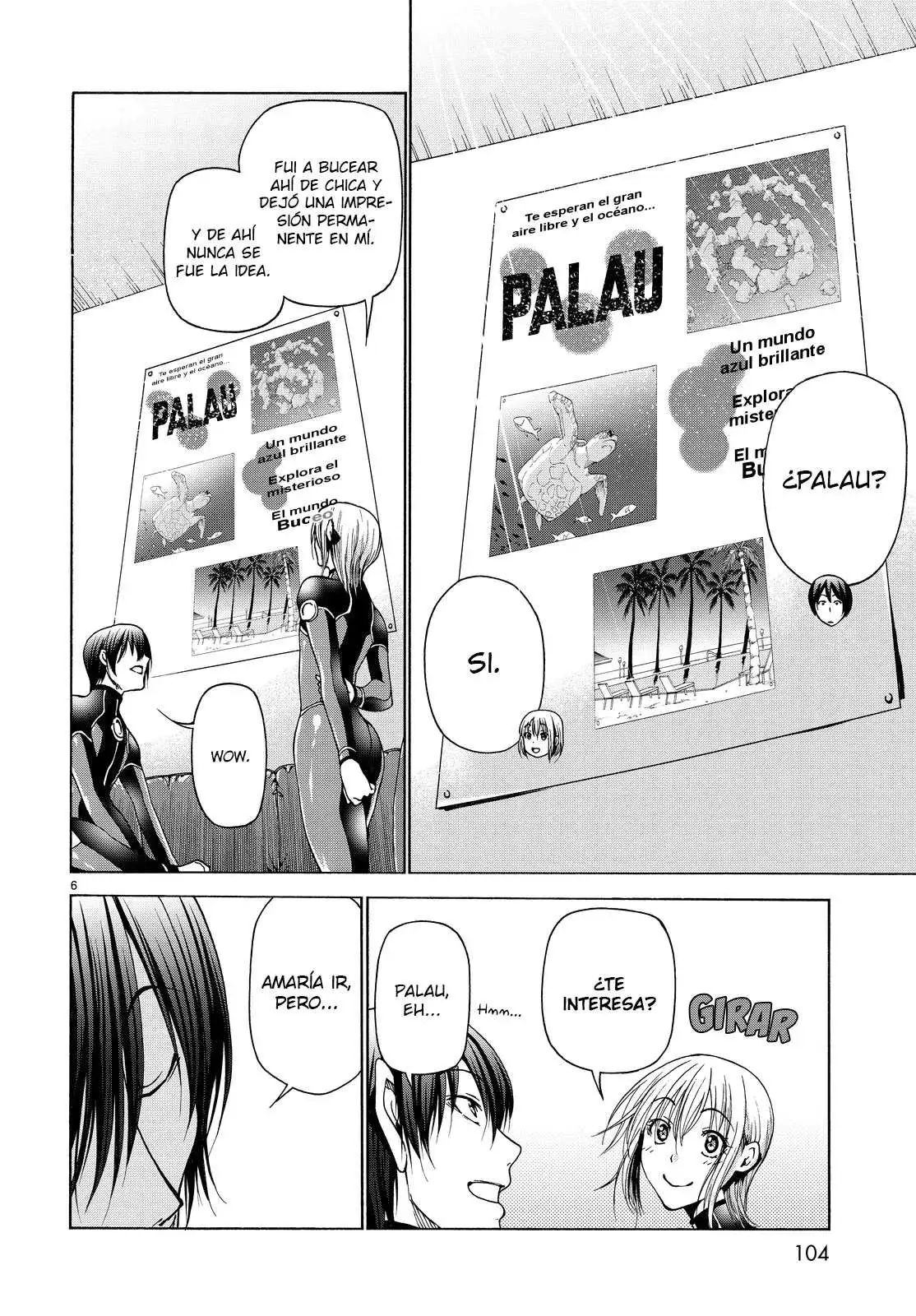 Página 7 — Grand Blue Capítulo 35