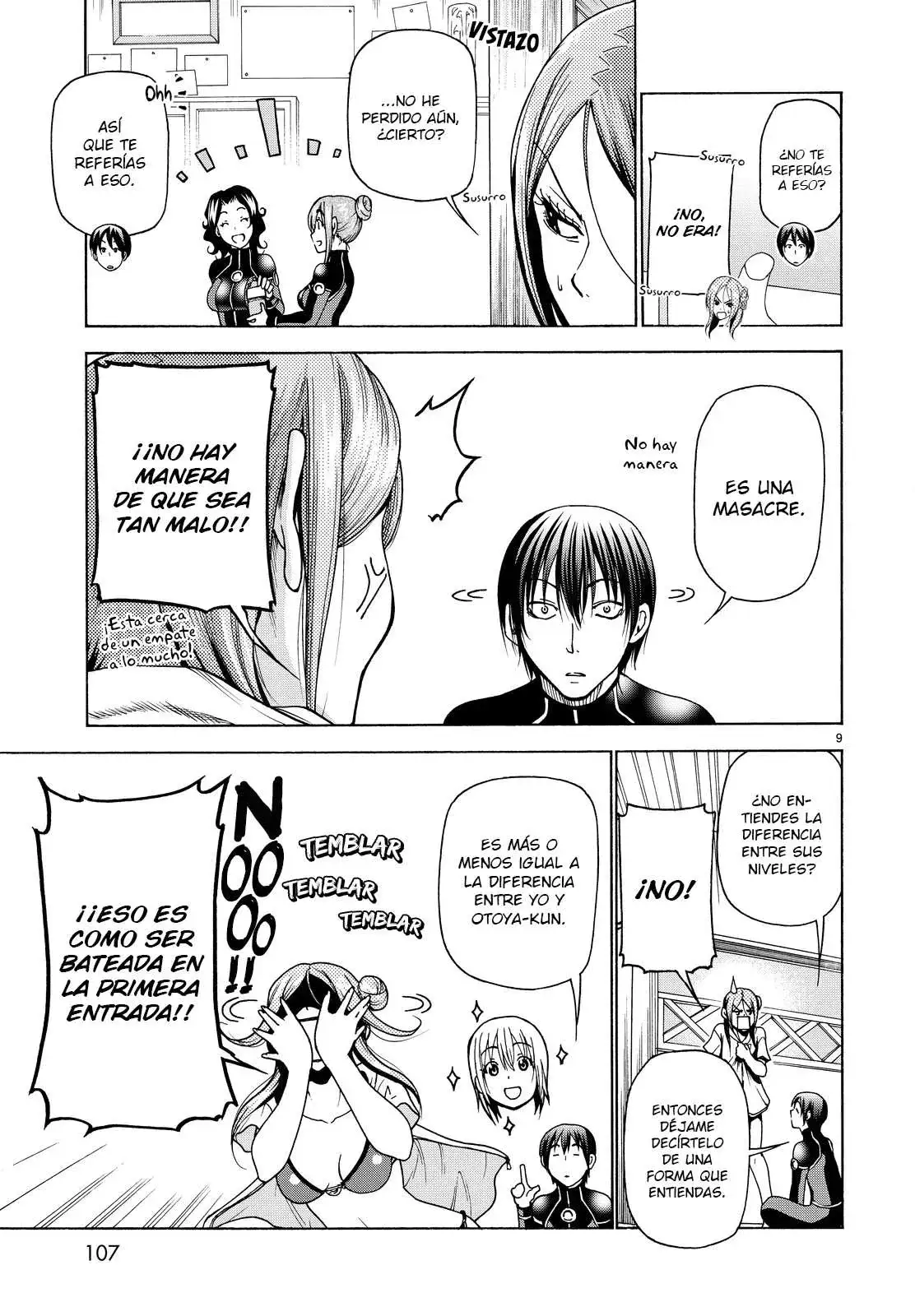 Página 10 — Grand Blue Capítulo 35