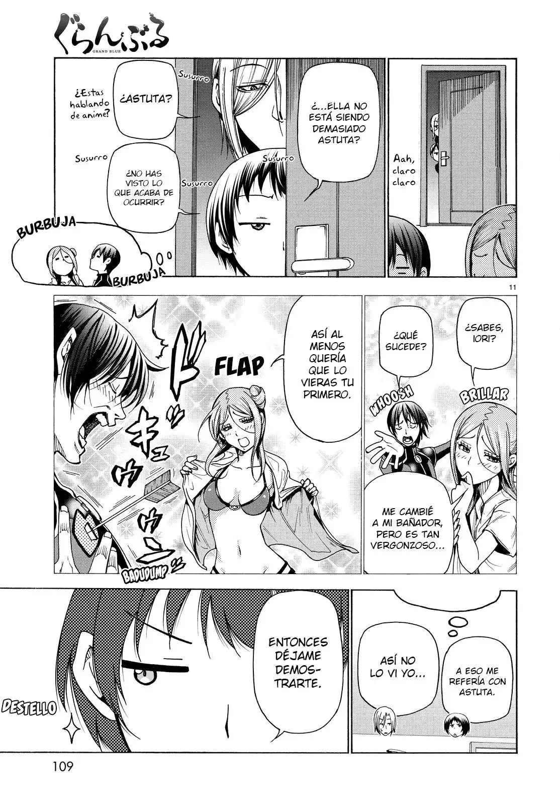 Página 12 — Grand Blue Capítulo 35