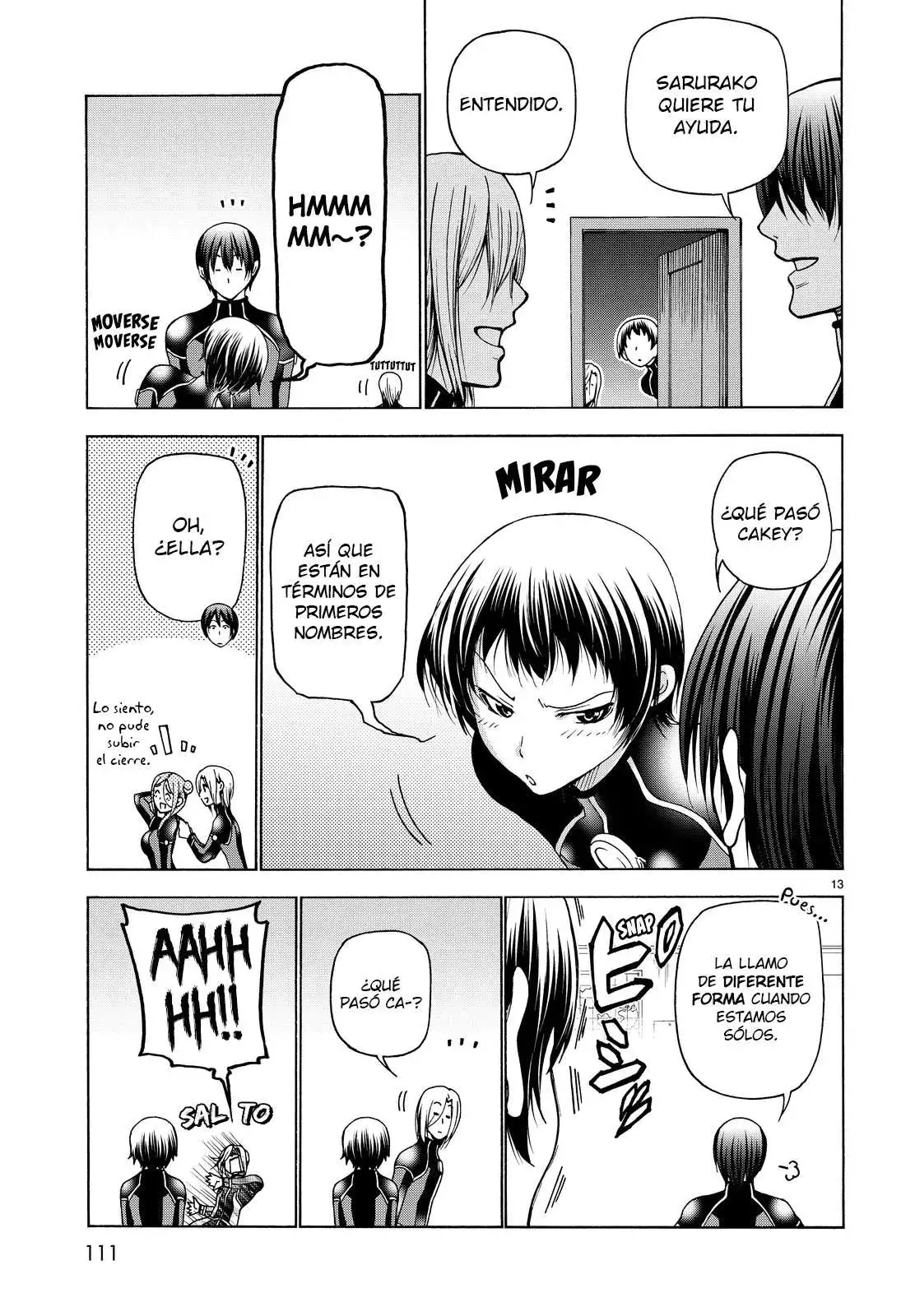 Página 14 — Grand Blue Capítulo 35