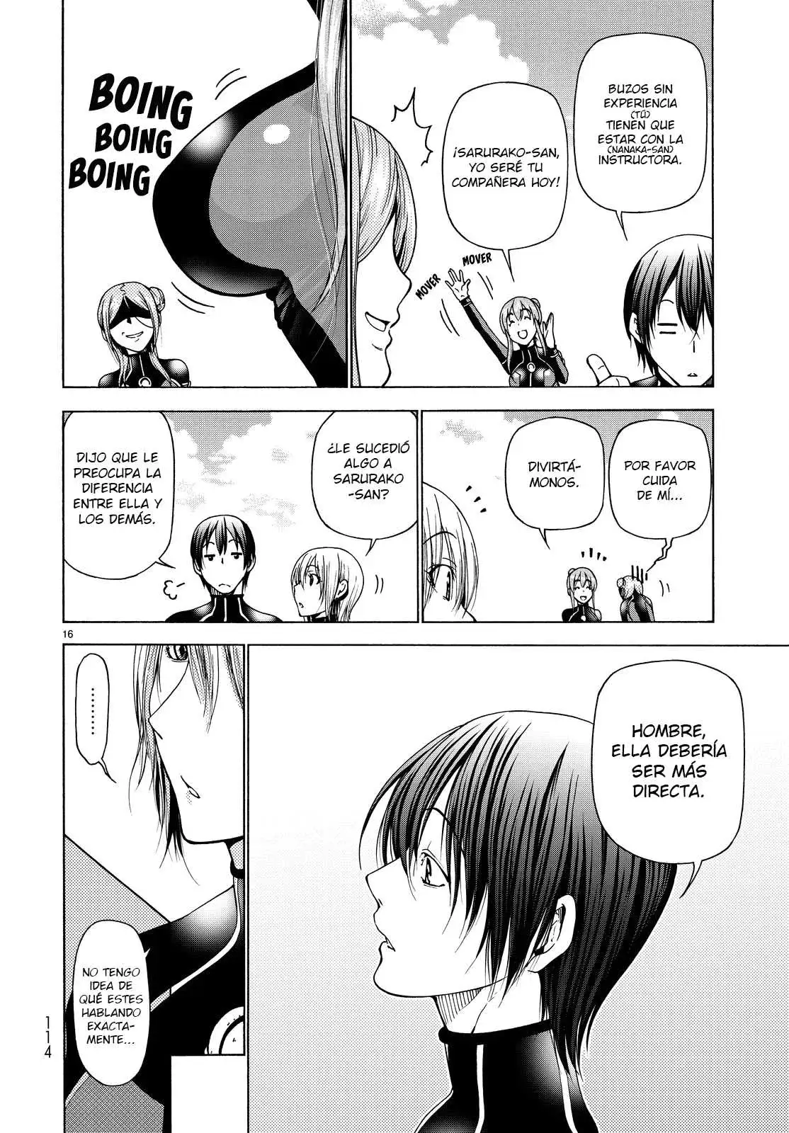 Página 17 — Grand Blue Capítulo 35