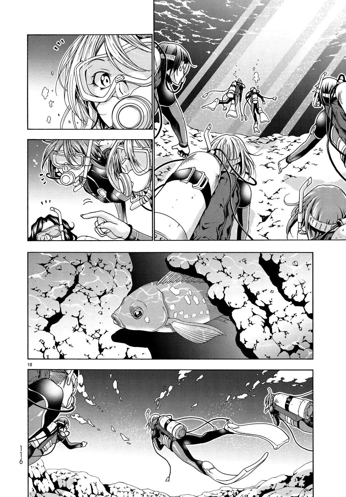 Página 19 — Grand Blue Capítulo 35