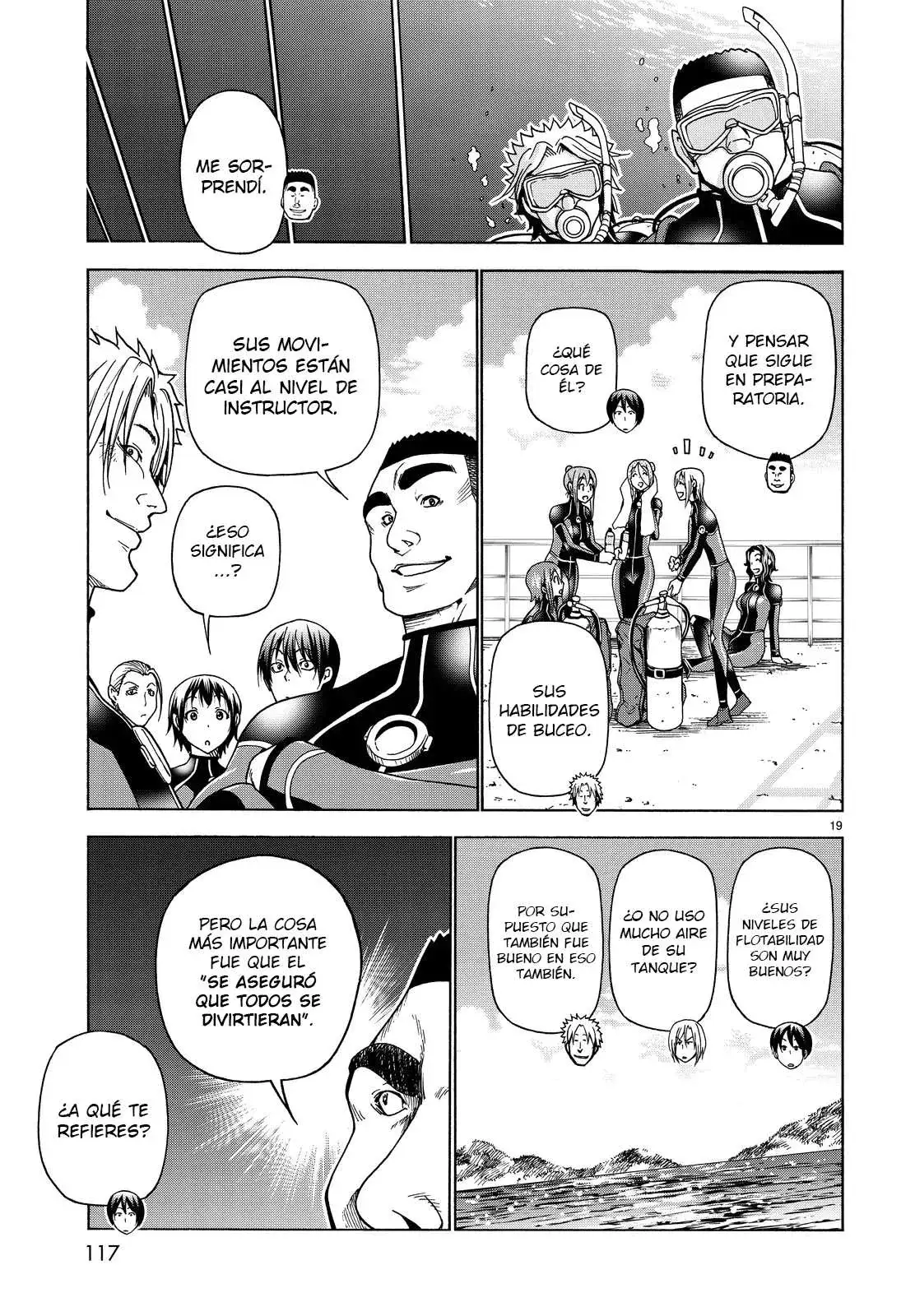 Página 20 — Grand Blue Capítulo 35
