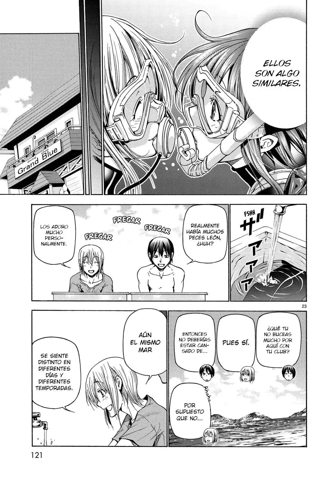 Página 24 — Grand Blue Capítulo 35