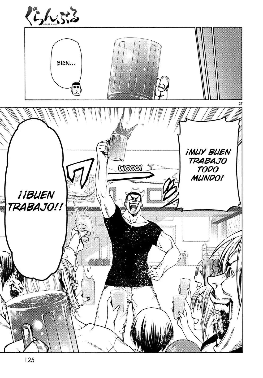 Página 28 — Grand Blue Capítulo 35