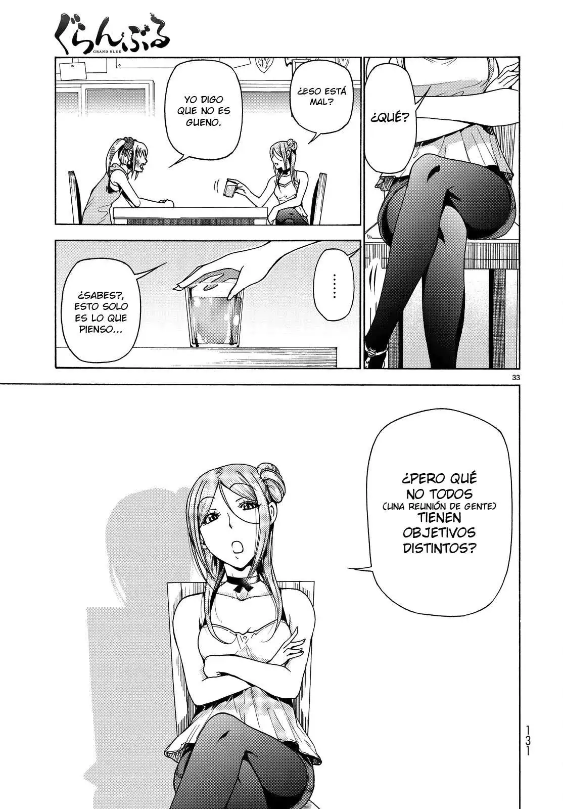 Página 34 — Grand Blue Capítulo 35