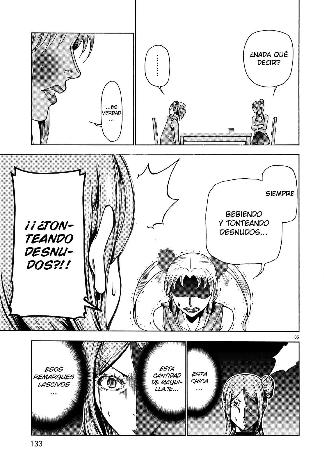 Página 36 — Grand Blue Capítulo 35