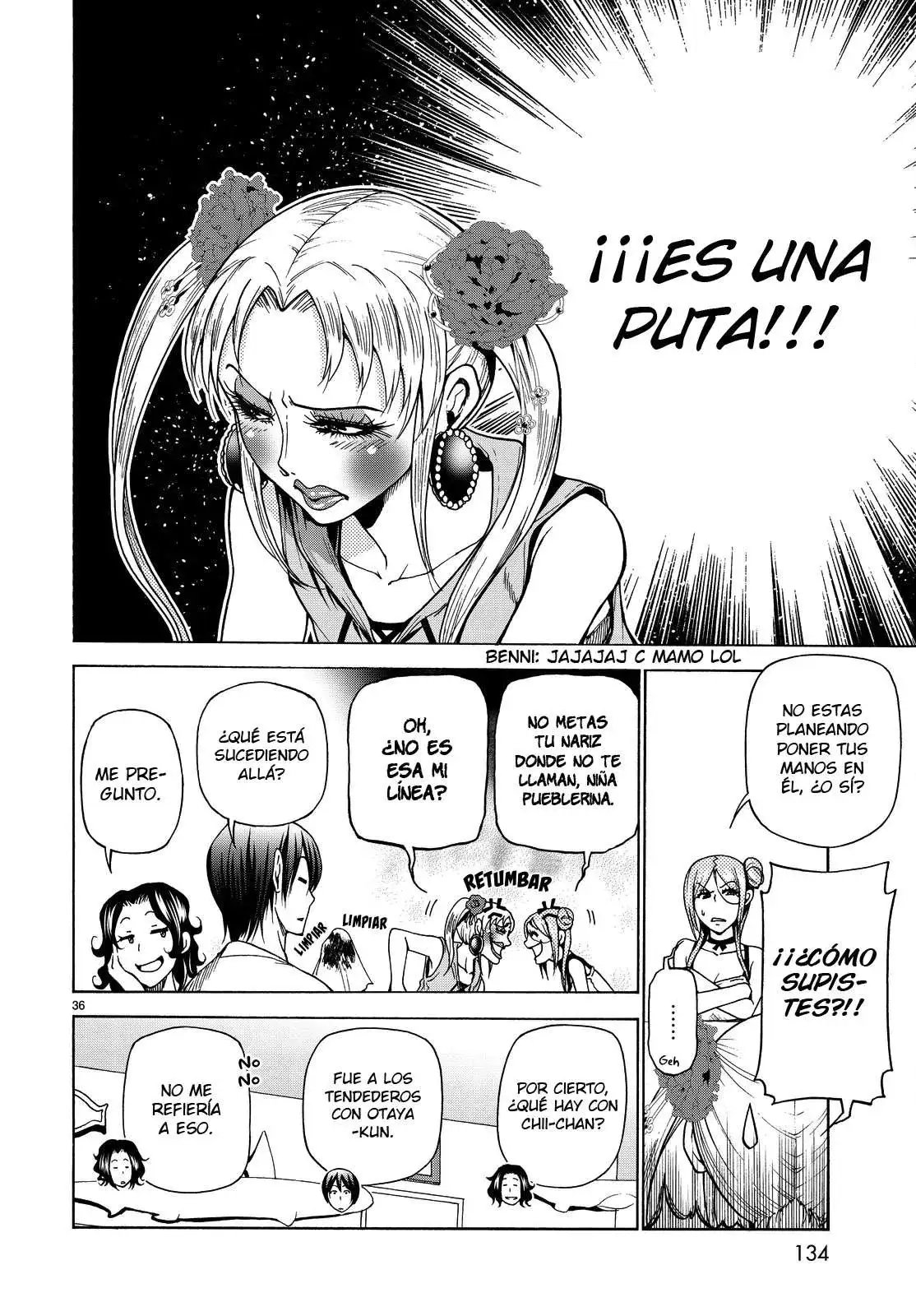 Página 37 — Grand Blue Capítulo 35