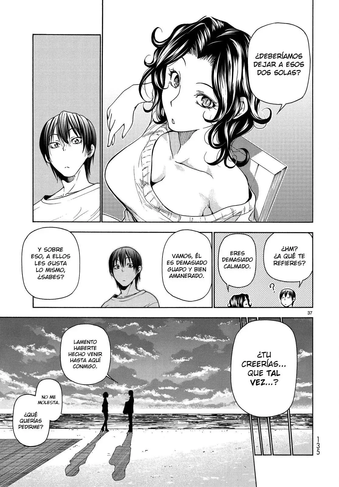 Página 38 — Grand Blue Capítulo 35