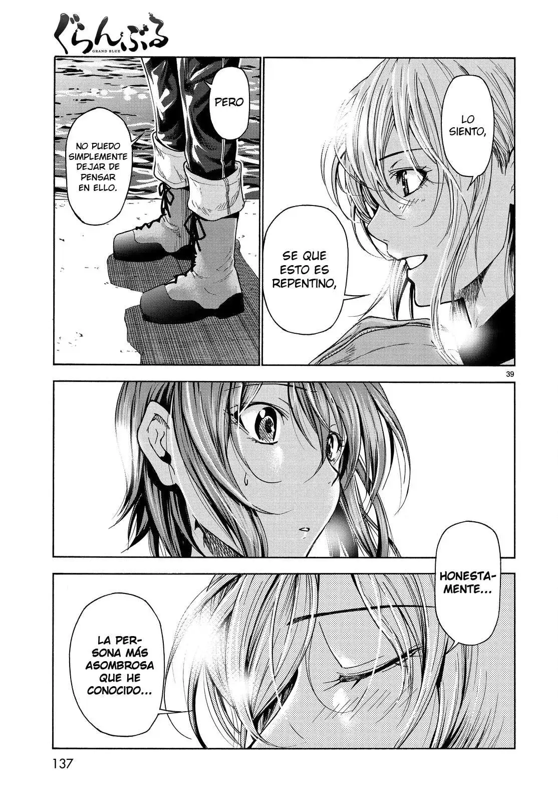 Página 40 — Grand Blue Capítulo 35