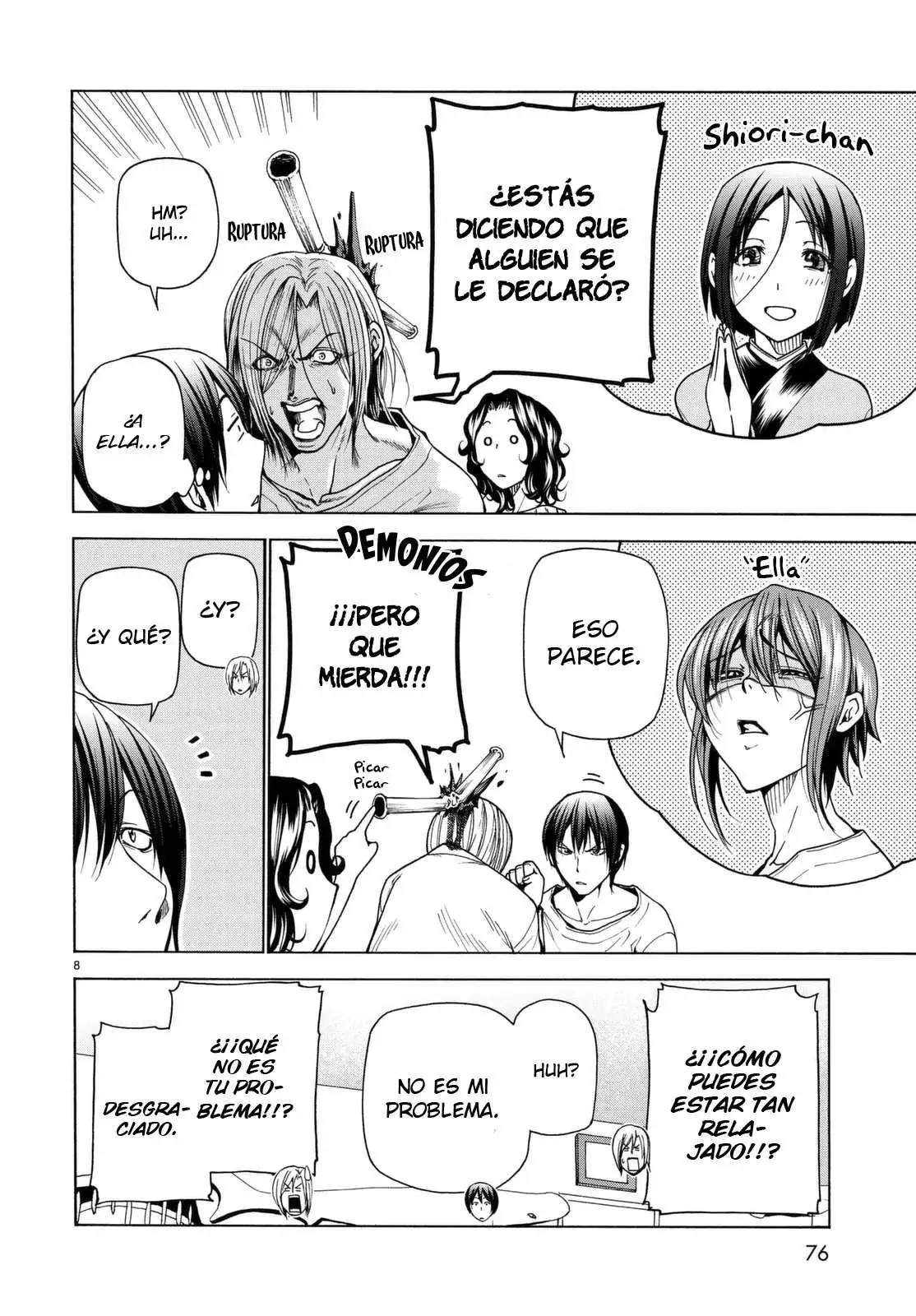 Página 11 — Grand Blue Capítulo 36