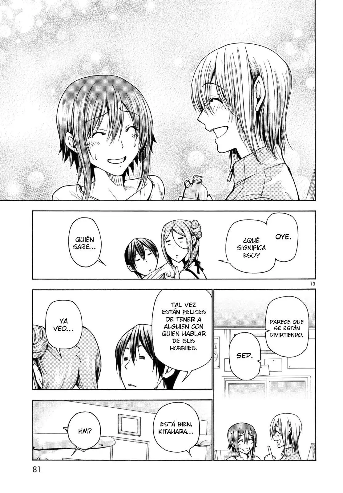 Página 16 — Grand Blue Capítulo 36