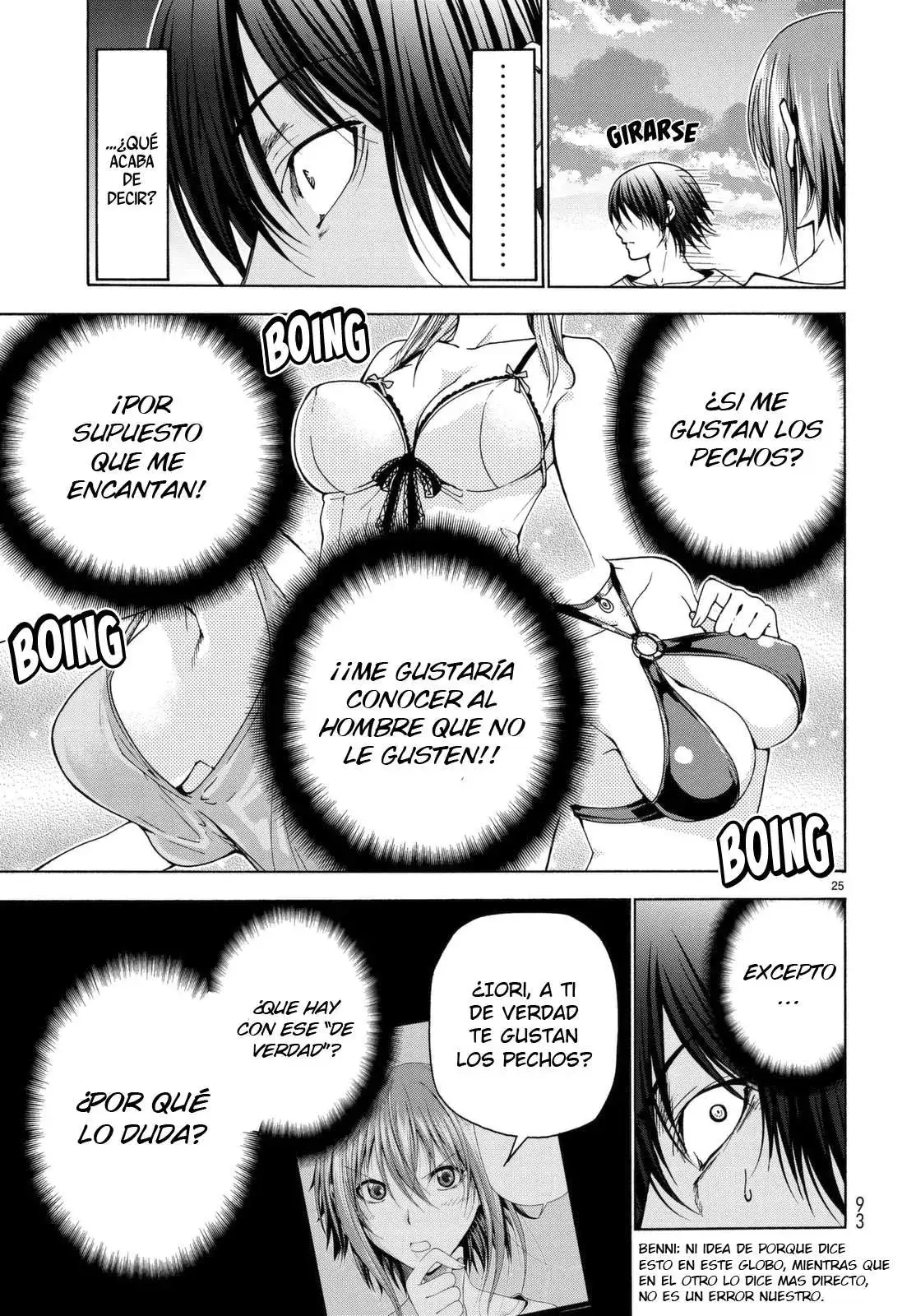 Página 28 — Grand Blue Capítulo 36