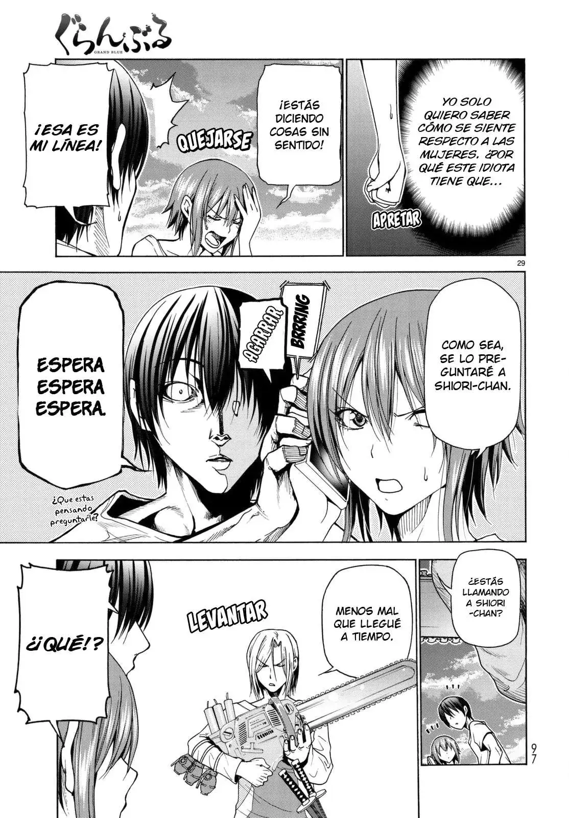 Página 32 — Grand Blue Capítulo 36