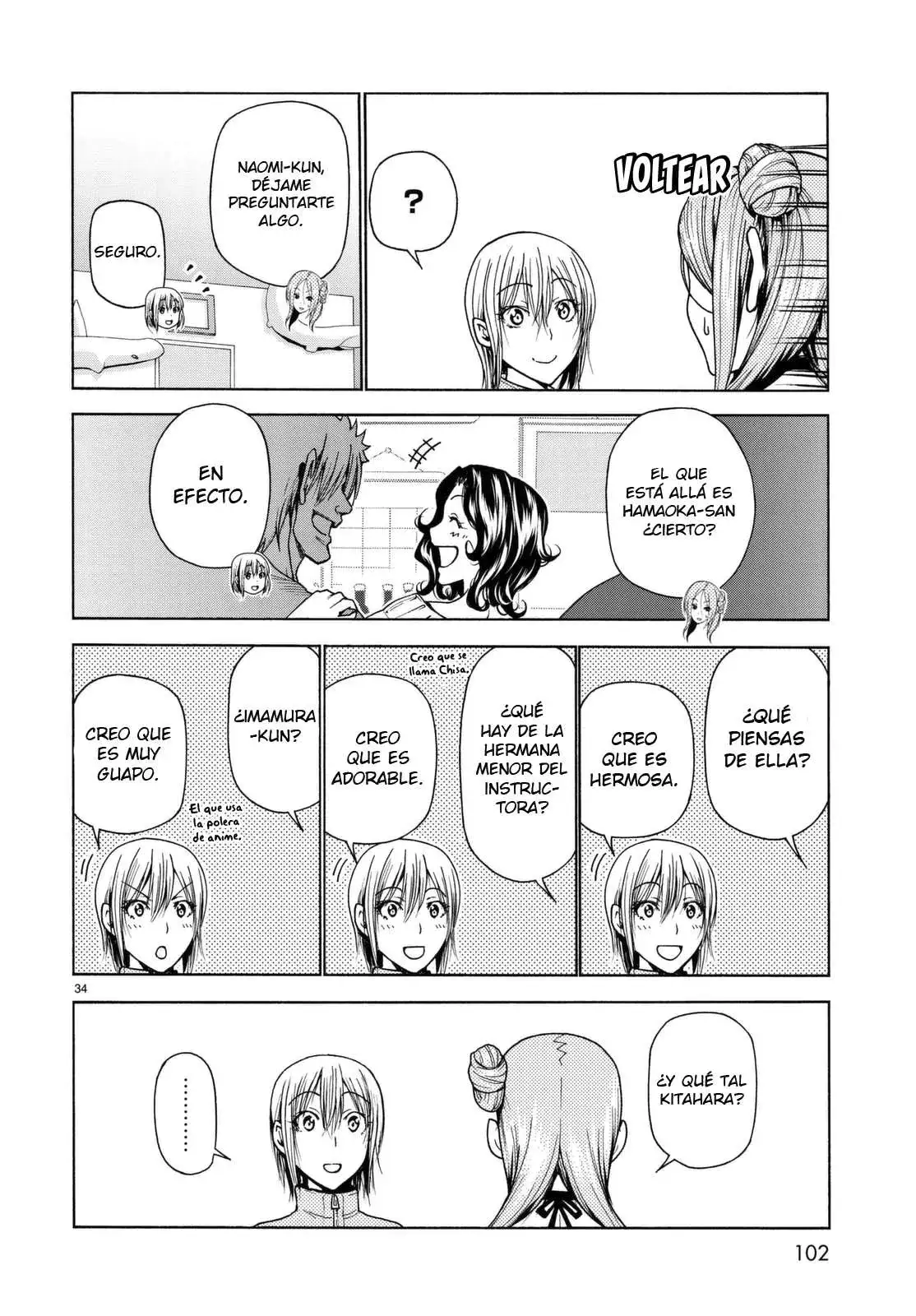 Página 37 — Grand Blue Capítulo 36