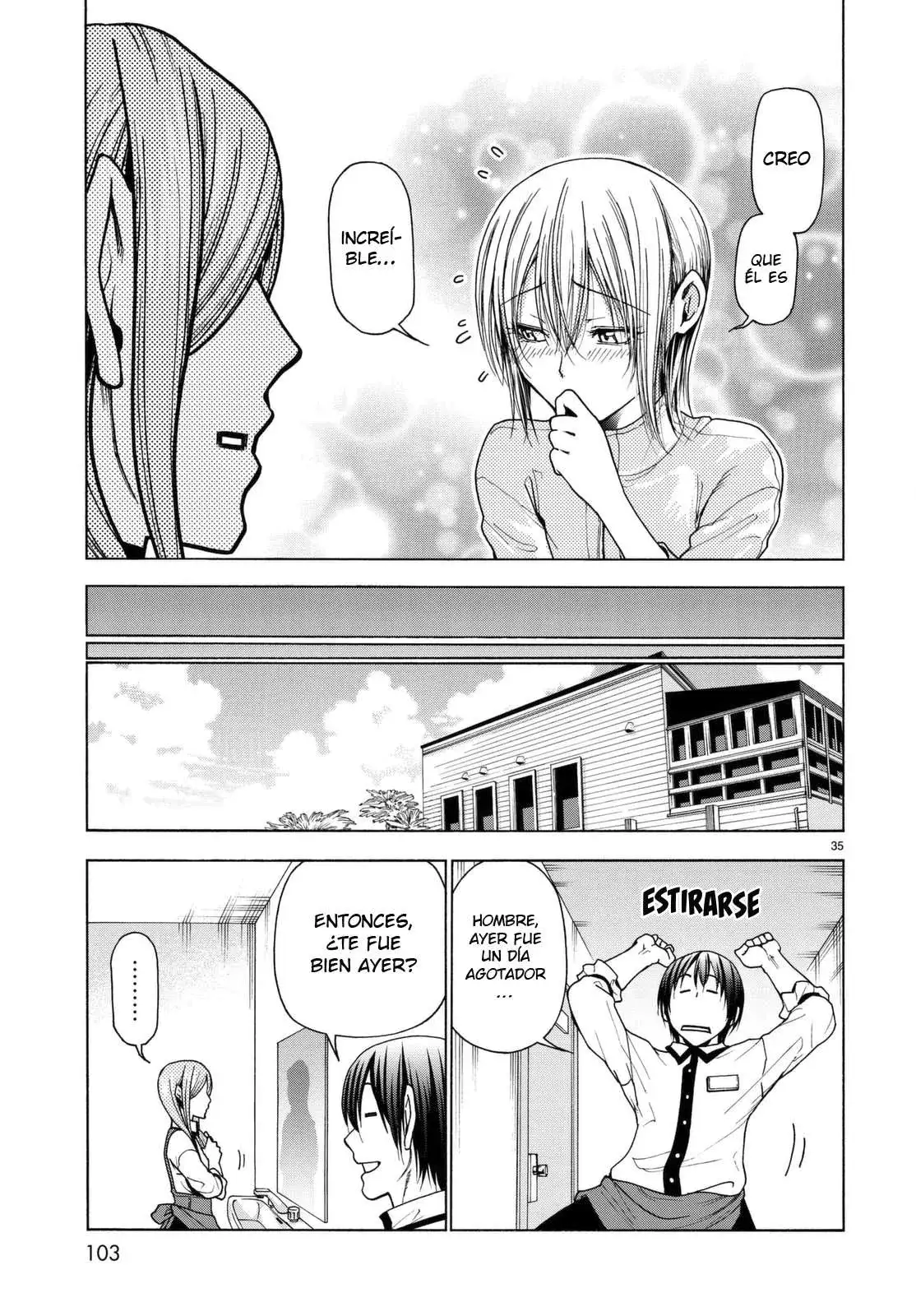 Página 38 — Grand Blue Capítulo 36