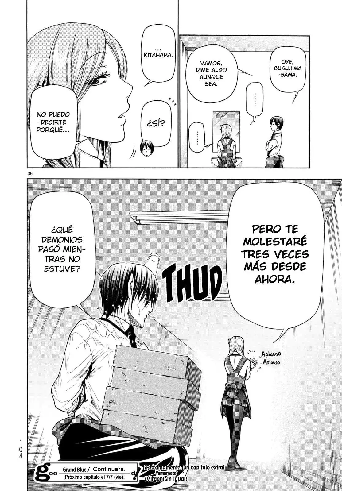 Página 39 — Grand Blue Capítulo 36