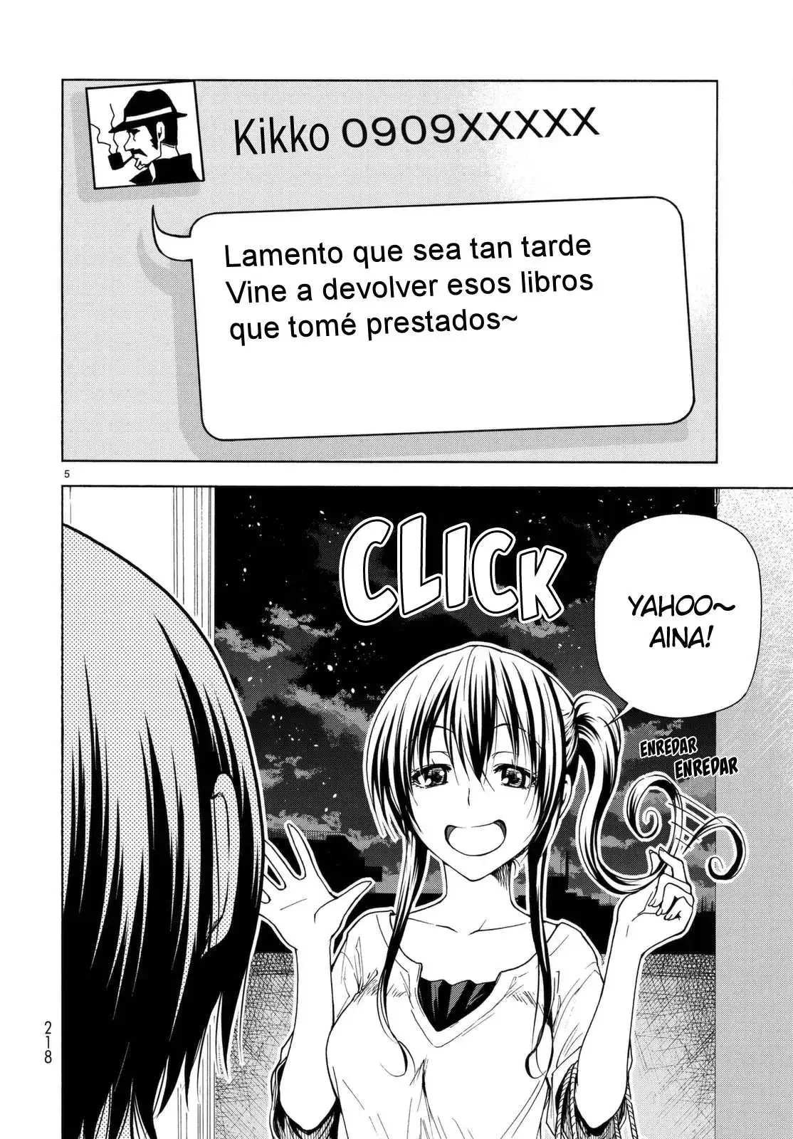 Página 7 — Grand Blue Capítulo 38