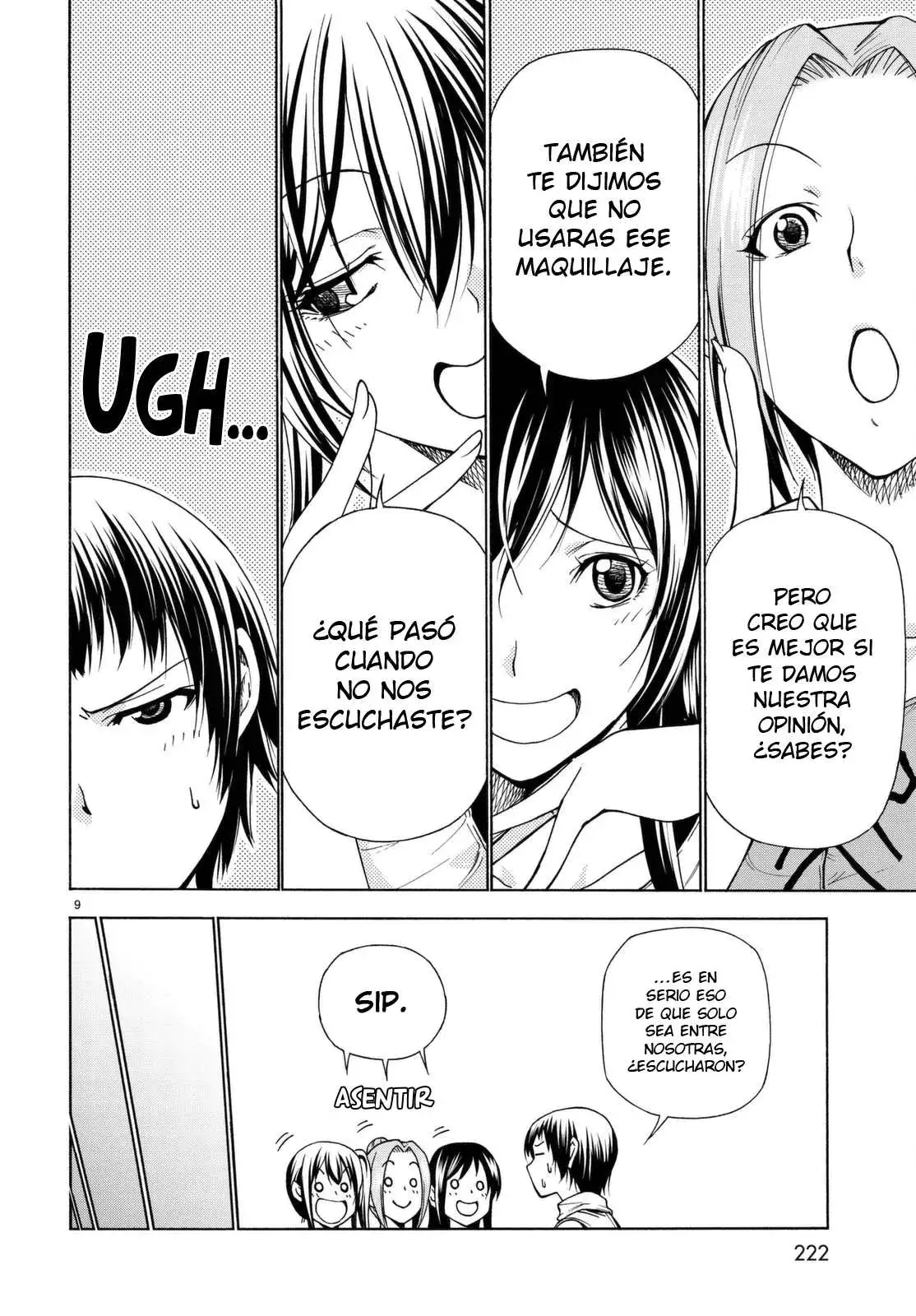 Página 11 — Grand Blue Capítulo 38