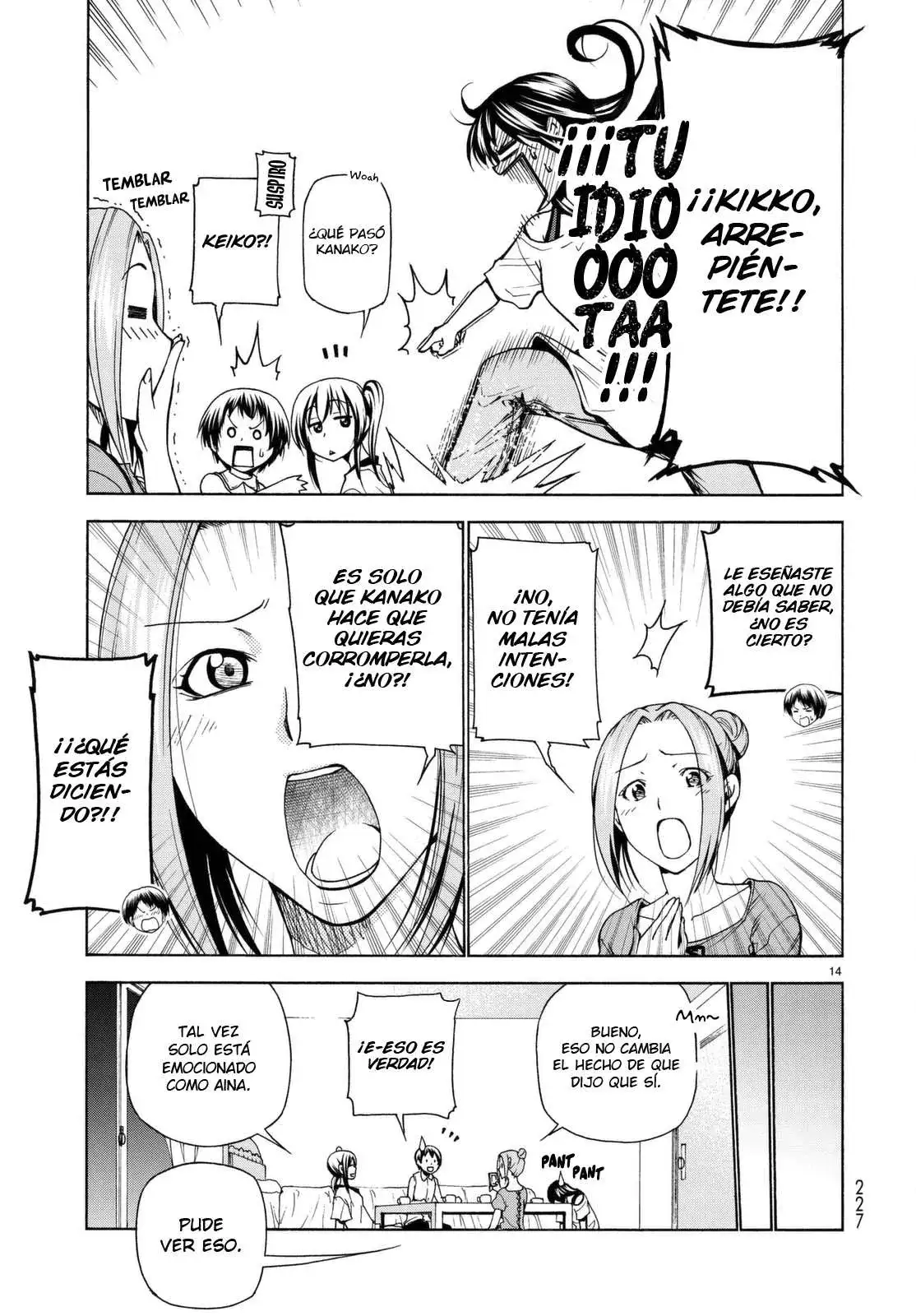 Página 16 — Grand Blue Capítulo 38