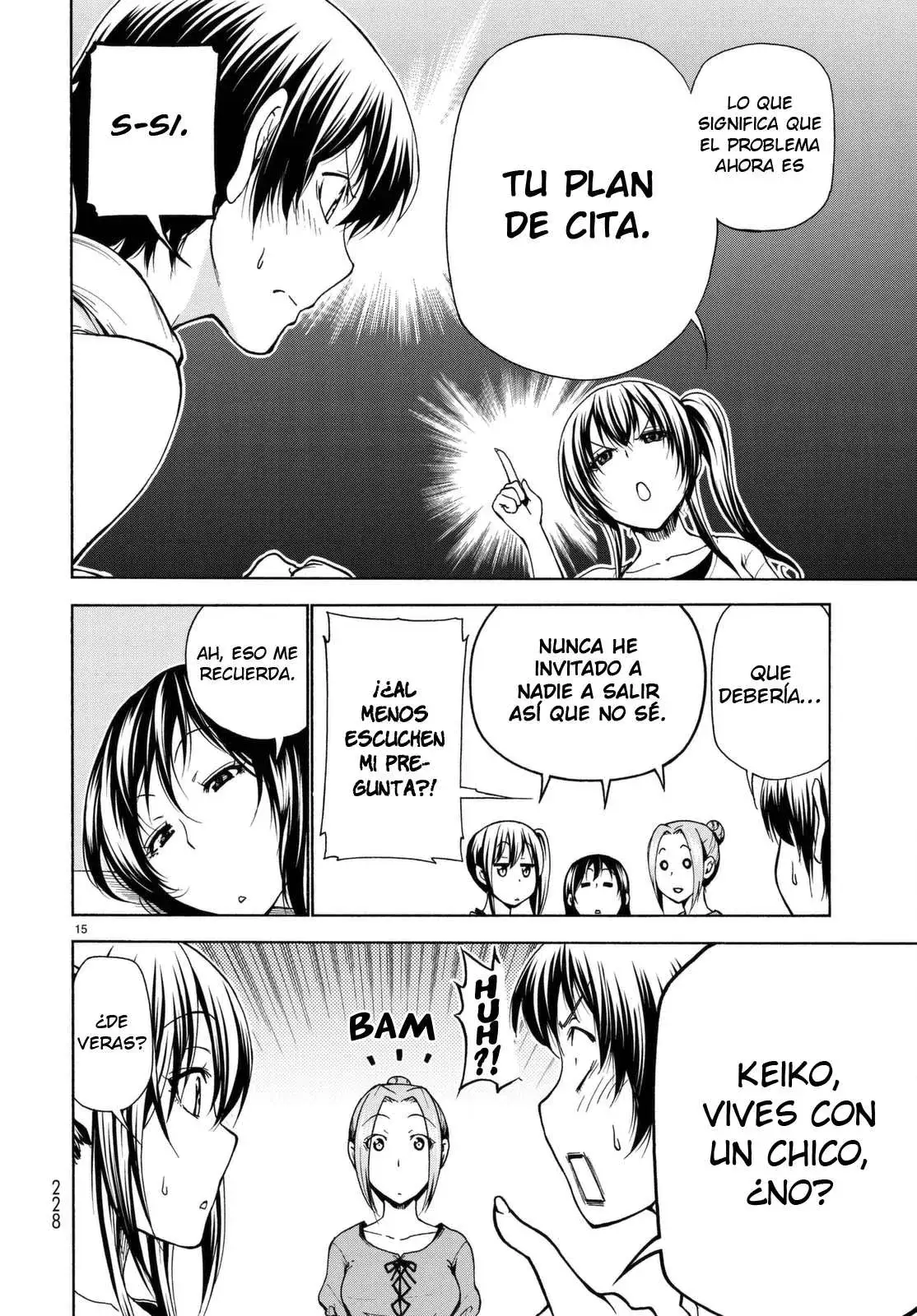 Página 17 — Grand Blue Capítulo 38