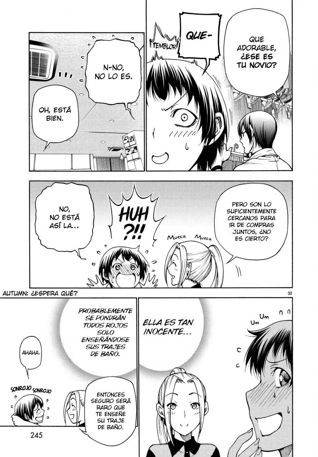 Página 34 — Grand Blue Capítulo 38