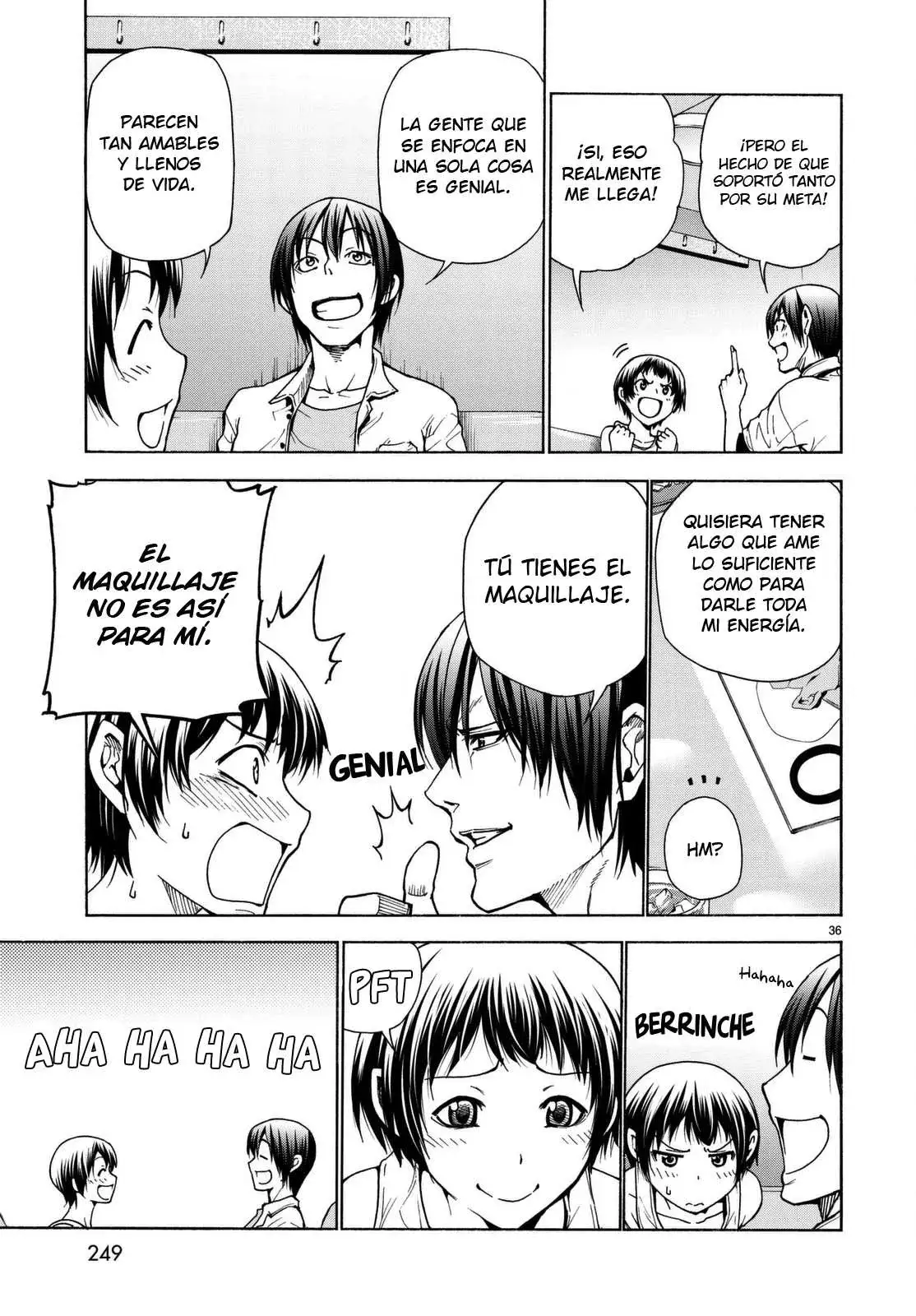 Página 38 — Grand Blue Capítulo 38