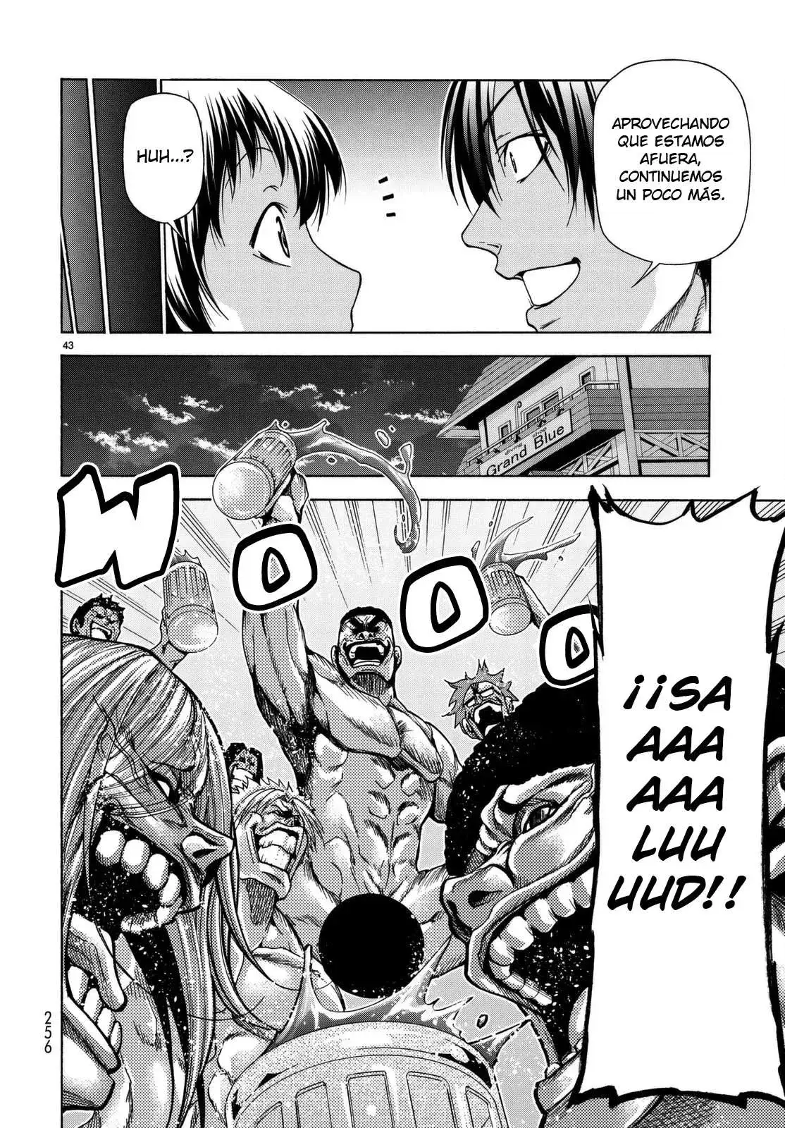 Página 44 — Grand Blue Capítulo 38