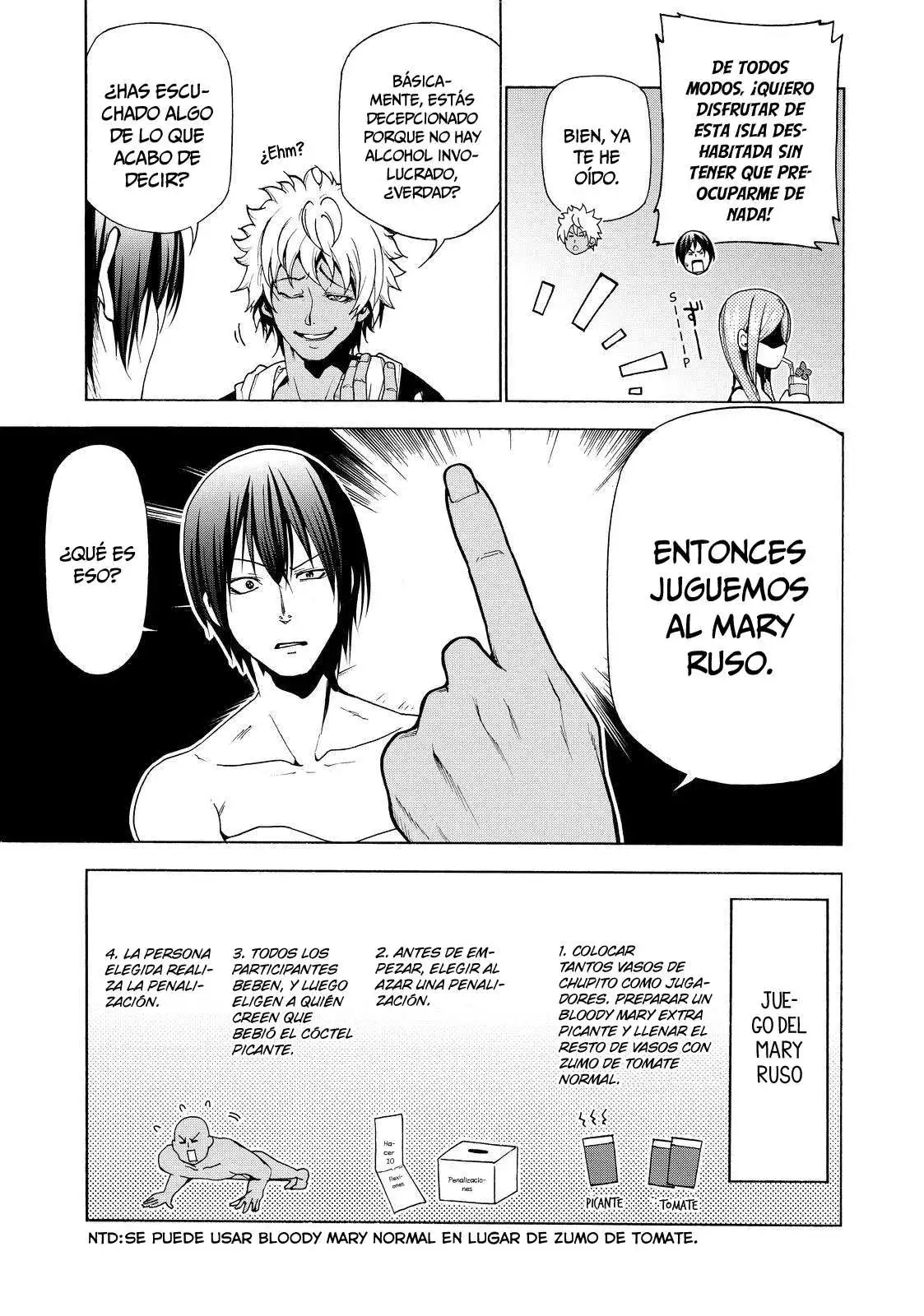 Página 15 — Grand Blue Capítulo 42