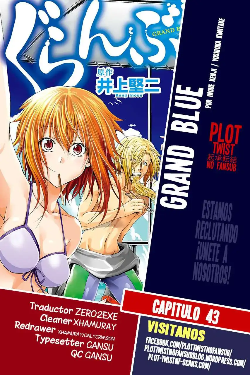Página 1 — Grand Blue Capítulo 43