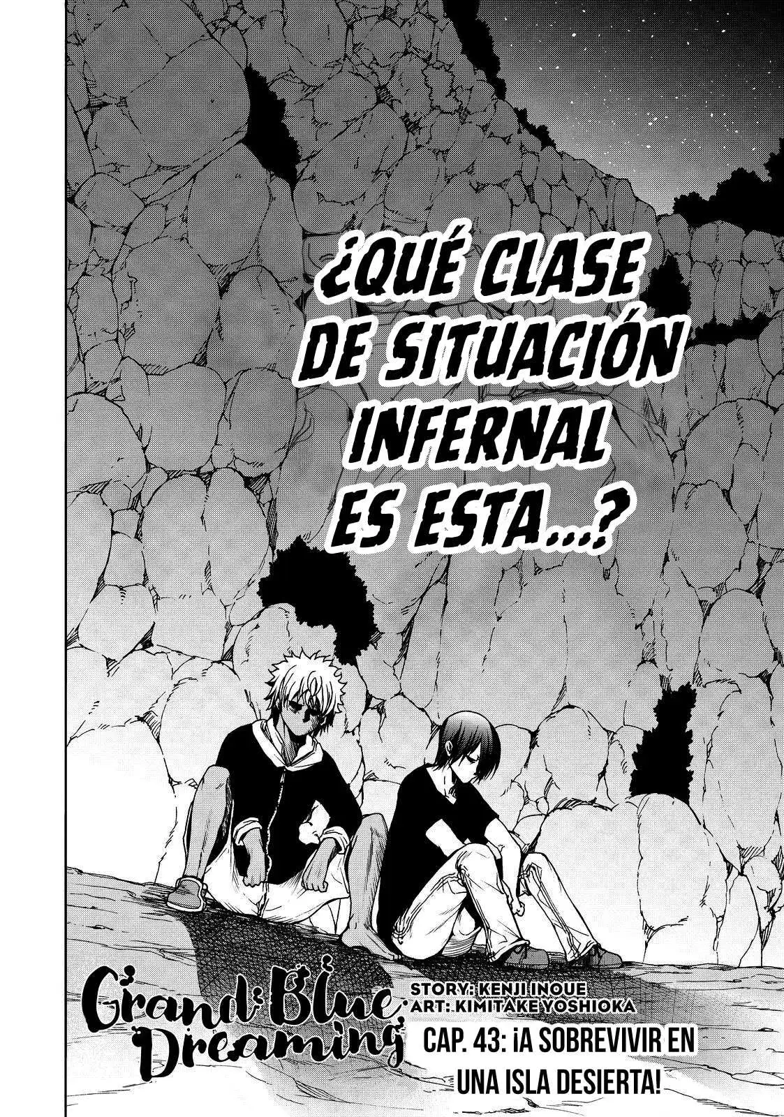 Página 3 — Grand Blue Capítulo 43