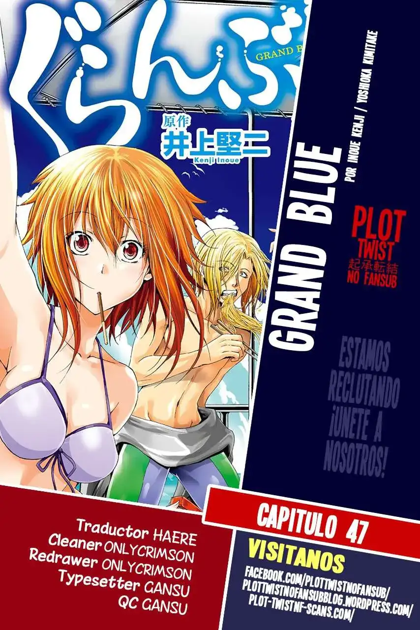 Página 1 — Grand Blue Capítulo 47