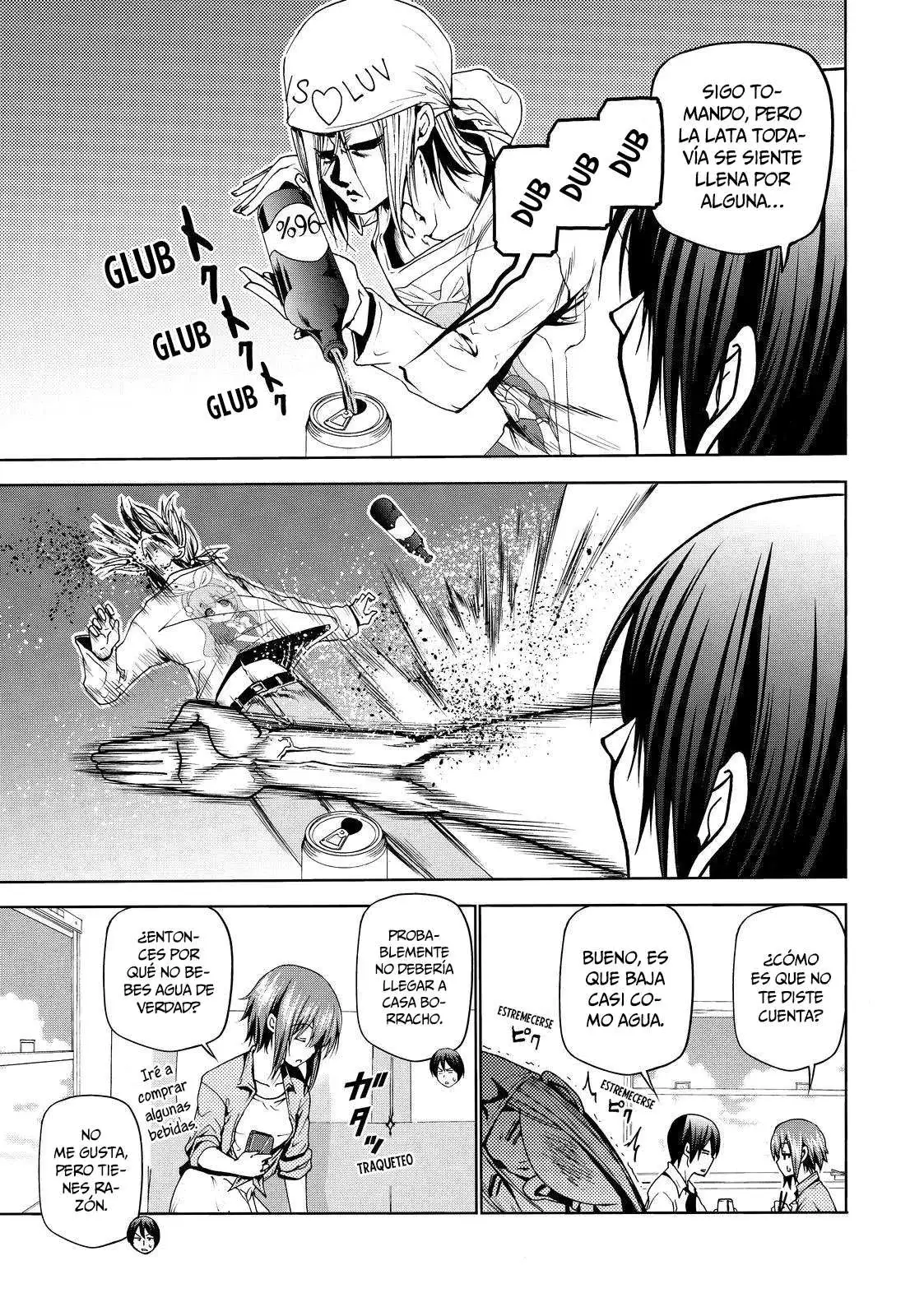 Página 8 — Grand Blue Capítulo 47