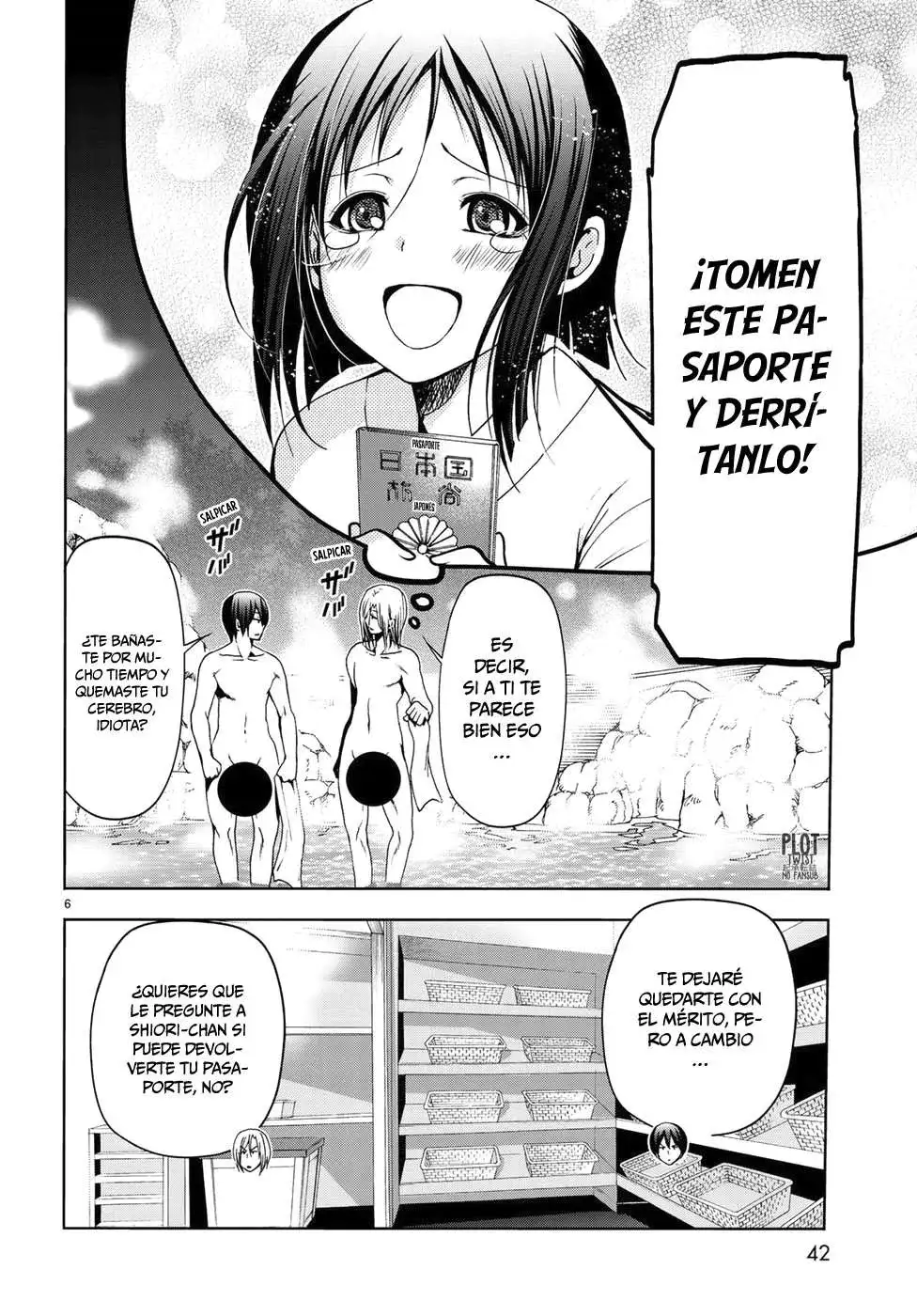 Página 8 — Grand Blue Capítulo 48