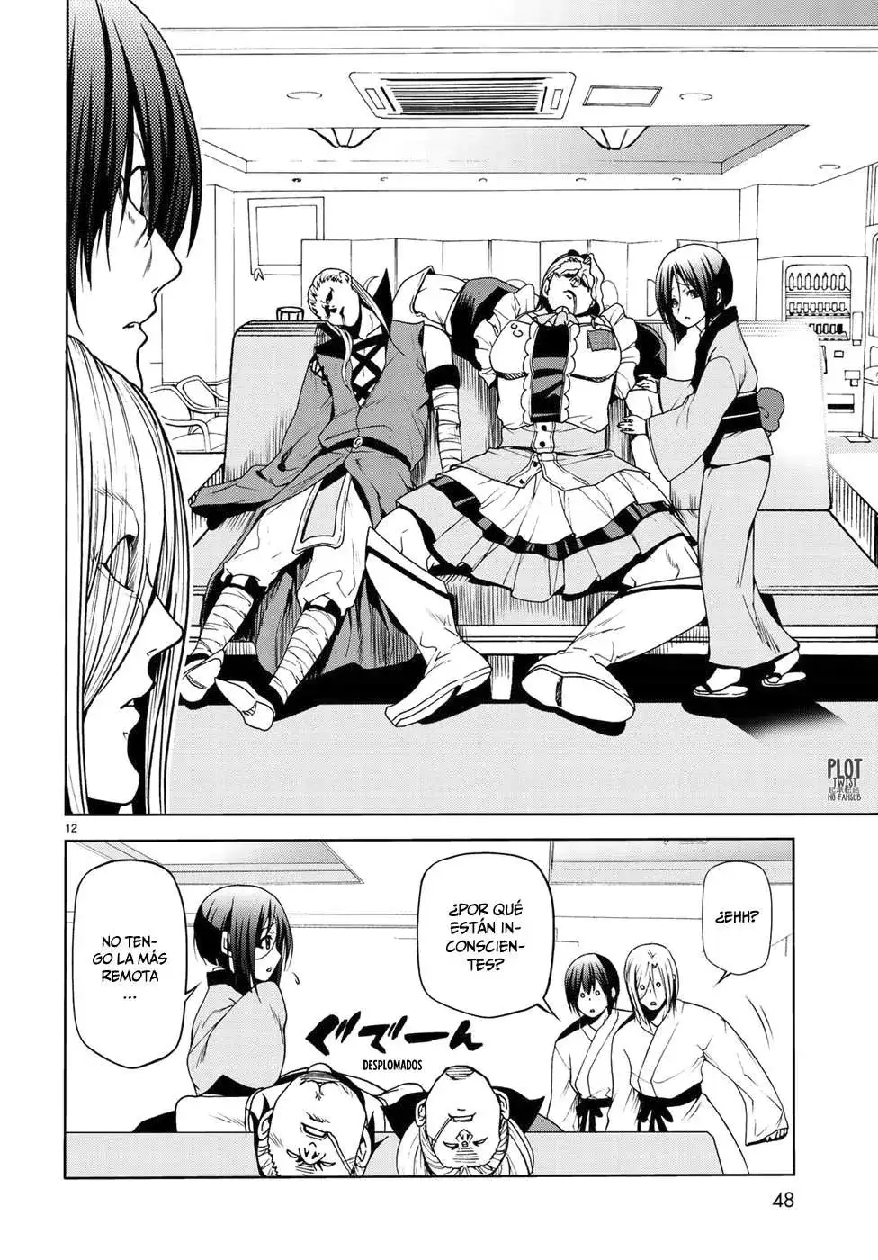 Página 14 — Grand Blue Capítulo 48